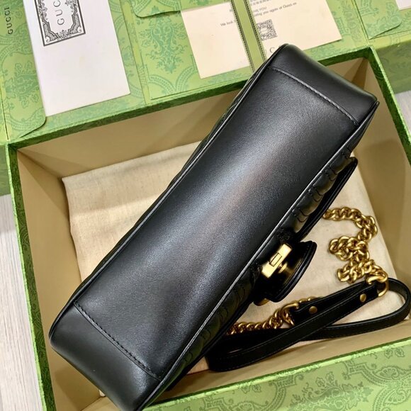 Gucci GG Marmont Black Shoulder Bag